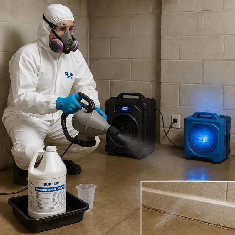 Sanitization and Odor Removal process in Burgettstown, PA