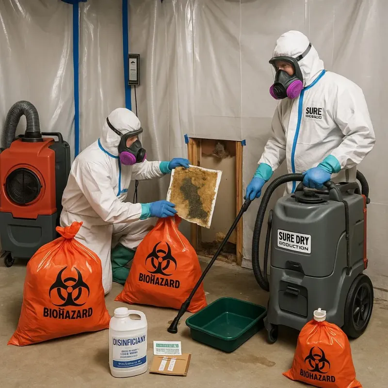 Contaminated Water Handling Protocols process in Burgettstown, PA